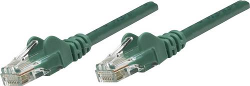 Intellinet 342476 RJ45 Patchkabel CAT 6 U/UTP 1.00m Grün