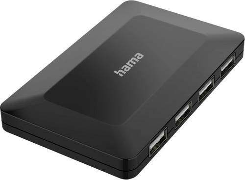 Hama 00200122 USB-Hub 4 Port USB-A USB 2.0 480MBit/s Schwarz