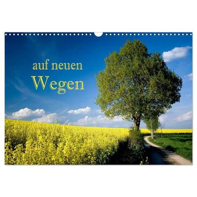 Auf neuen Wegen (Wandkalender 2026 DIN A3 quer), CALVENDO Monatskalender
