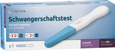 PXG Pharma GmbH LIVSANE Schwangerschaftstest schnelle Ergebnisse 1 St 15743385