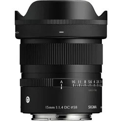 SIGMA Contemporary 1,4/15 mm DC Sony E-Mount Objektiv80 € Rabatt - 65 Jahre Sigma