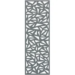 TraumGarten SYSTEM Designgitter TRIGON Anthrazit 1800 mm
