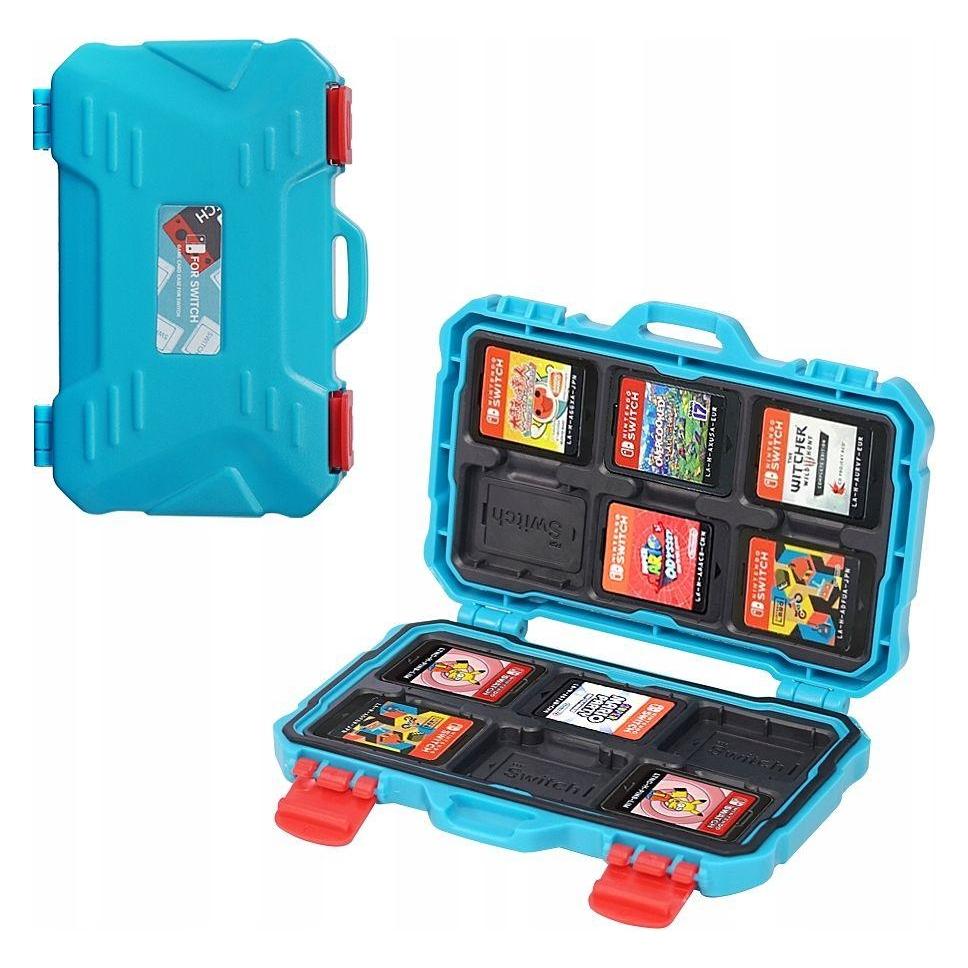 PudeŁko FuteraŁ Etui Case Pokrowiec Na 12x Gry Do Nintendo Switch Oled Lite / Kh10s (Switch Lite, Switch OLED) (LYNCA)