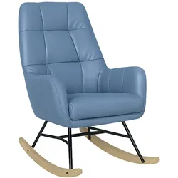 Carmen BIANCA Schaukelsessel – Blau