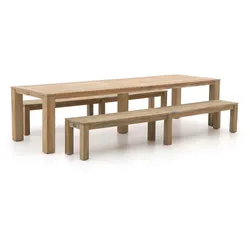 ROUGH-X 320 cm Picknick Sitzgruppe 3-teilig