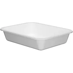 Kunststoffschale weiß, passend zu Schalenhalter SH T/SH E