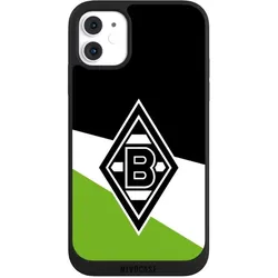 Nivocase Handyhülle für Apple iPhone 11 Hülle NIVOpure Case Schwarz Borussia Mönchengladbach Gladbach (Apple iPhone 11), Smartphone Hülle, Schwarz