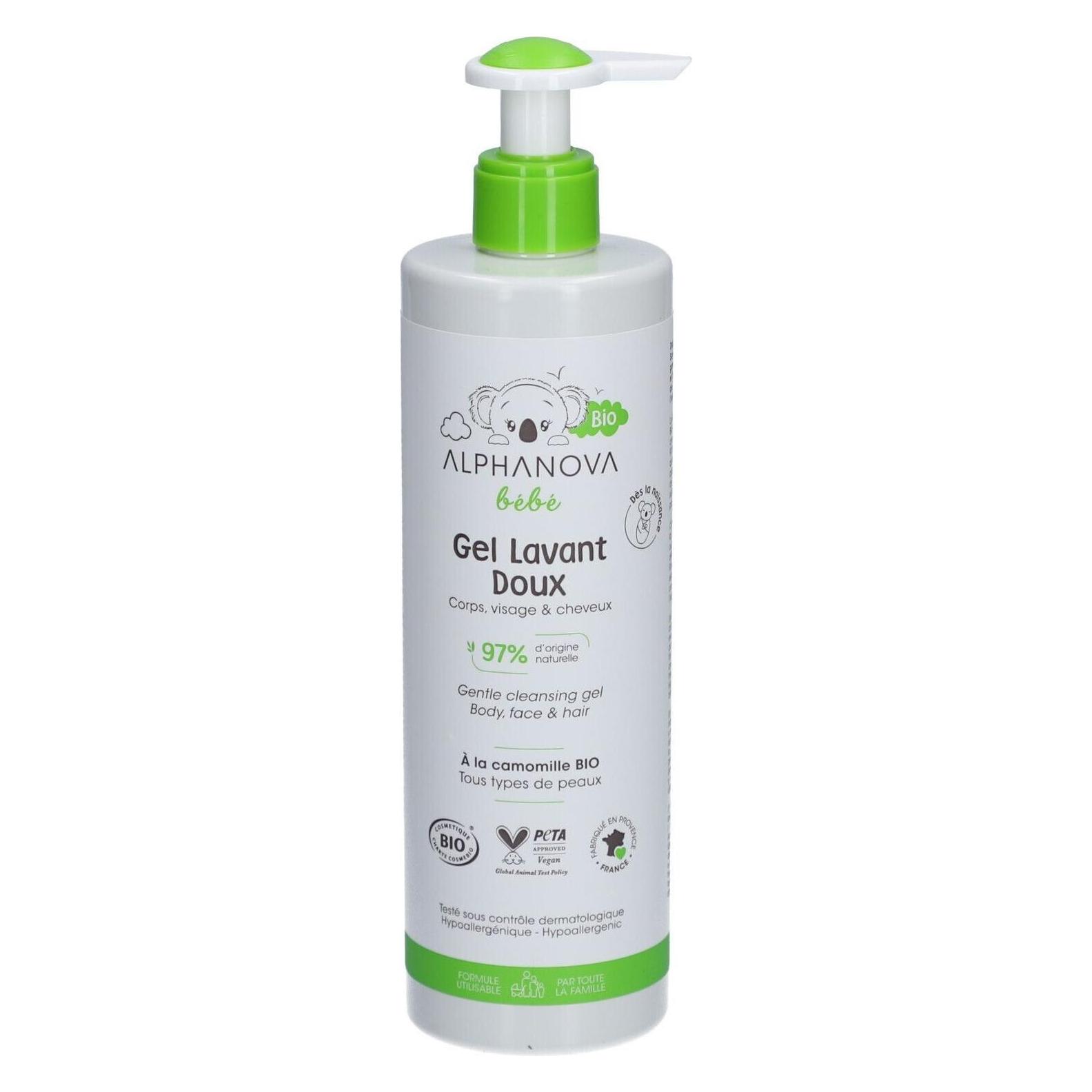 Alphanova Baby Hautfreundliches Waschgel 2in1 Bio (ABIOGLD400)
