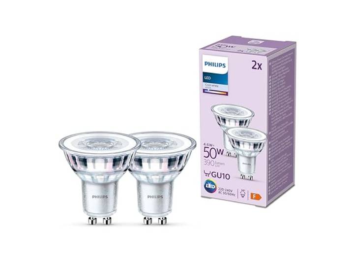 Philips Classic LED Spot GU10 - Warmwit Licht - 50 W - 3 Spots