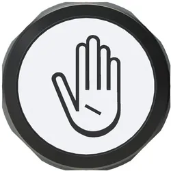 ABB MP9-1220 MP2-10W-L Drucktaster HAND, Symbol Code E2300457 1SFA611199R1220
