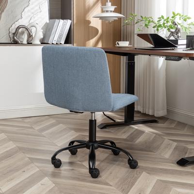 GREATPLANINC Stylish Office Chair Ergonomic Chair Executive Chair with Smooth-Rolling Casters Swivel Chair Computer Chair Desk Chair,Blue