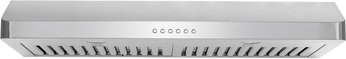 Proline PLJW 185 Hood - Ultra Slim, 600 CFM 30 inches wide / Facing Down by Proline Range Hoods