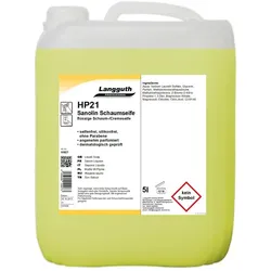 Langguth HP21 Sanolin 5 L Schaumseife für auffüllbare Seifenschaumspender
