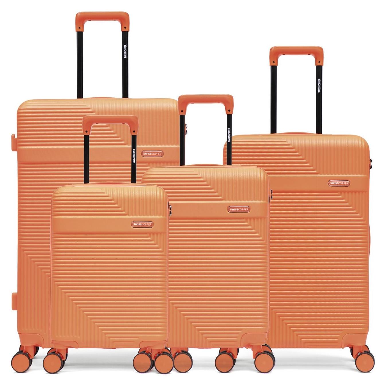 4er-Set Hartschalenkoffer in den Größen "Groß", "Mittel", "Handgepäck" und "Handgepäck XS" von WOHLEN
