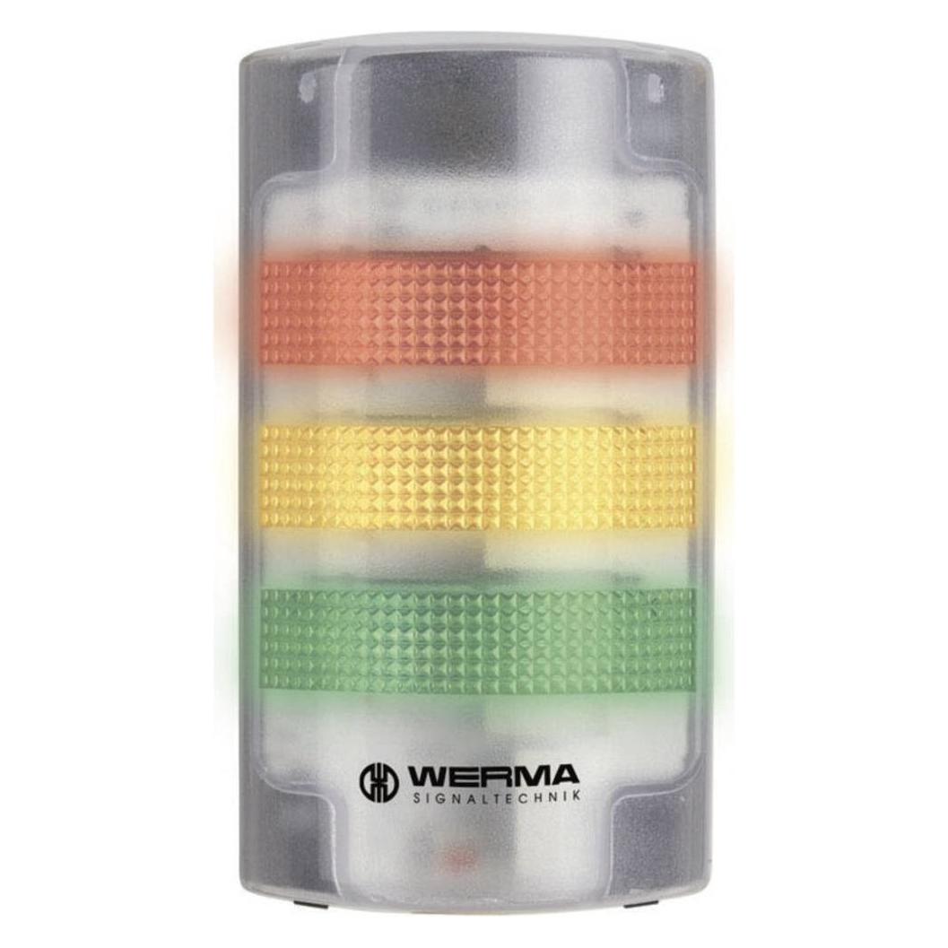 Werma LED-Signalsäule Flat SIGN trasnparent (691.100.55)