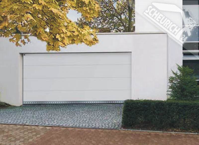 Hörmann Sektionaltor LPU 42 Garagentor, L-Sicke, slategrain