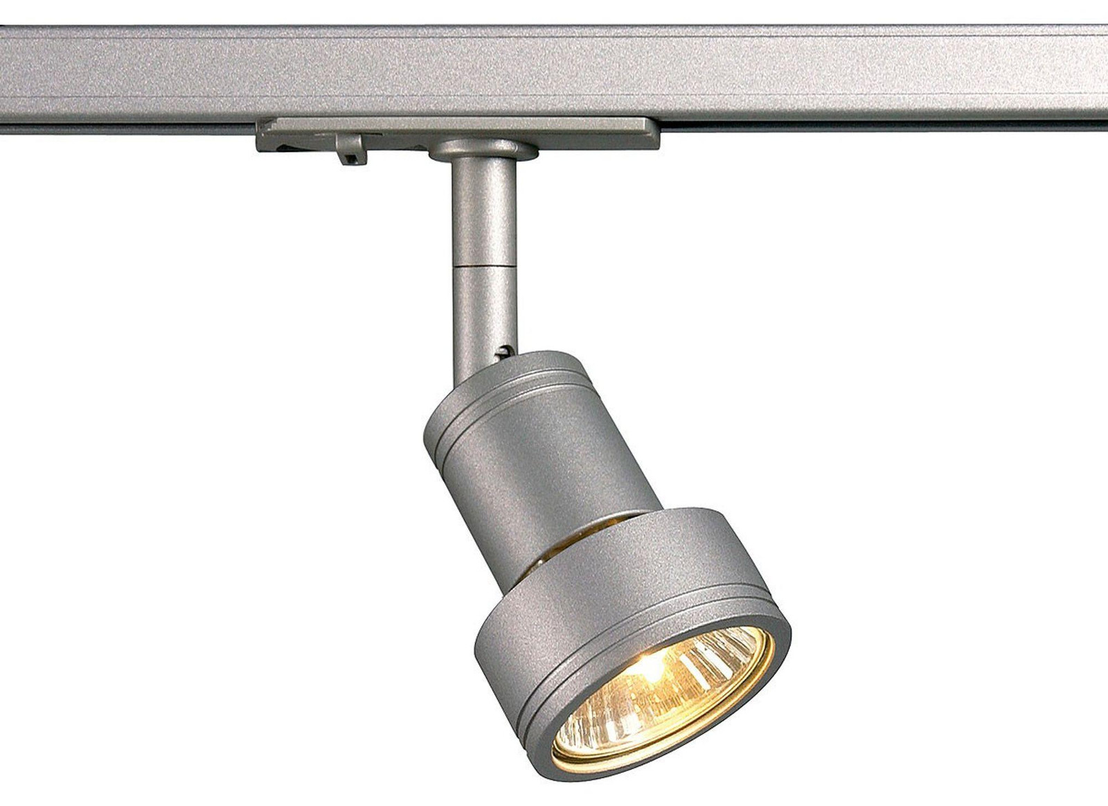 GGM Moebel International Spoorlamp Puri, ronde LED-trackverlichting, zilver