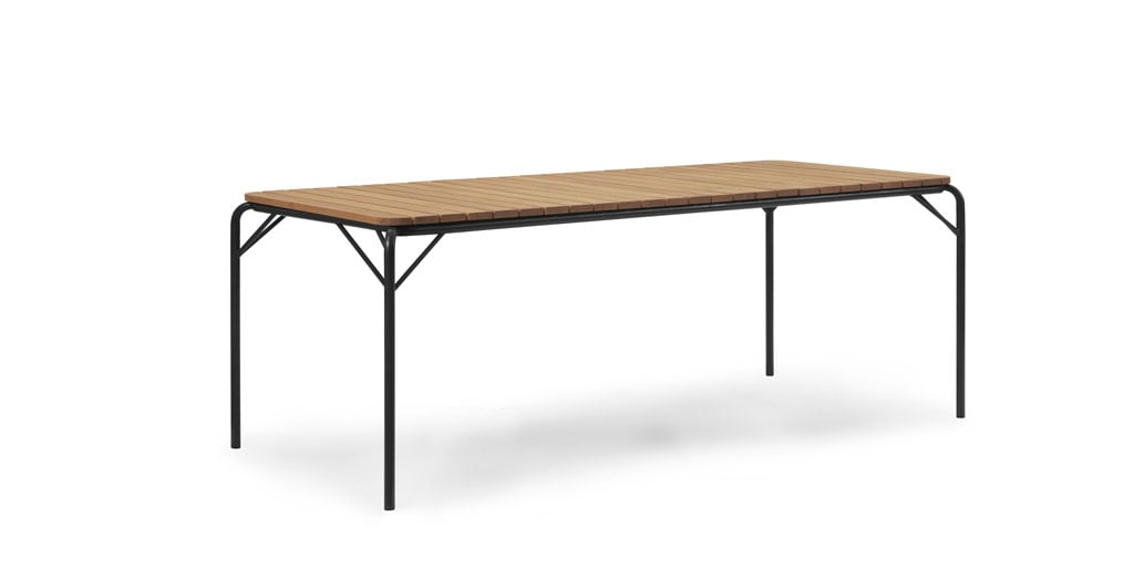Normann Copenhagen Vig Tisch Robinie 90x200 (schwarz) schwarz 608064