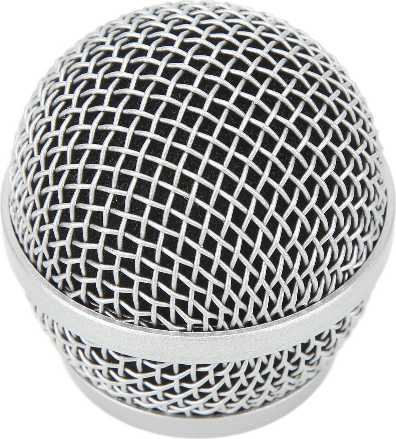Cocosity Roestvrijstalen Microfoon Grille met Kogelkop en Mesh Afdekking