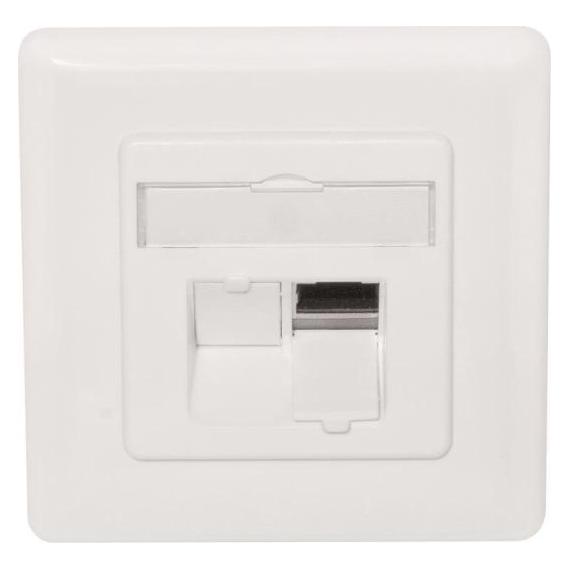 Cobinet 114950 Anschlussdose 2xRJ45 LS IPS 250 UP Kl.E PL seitlich RAL9010 (114950)