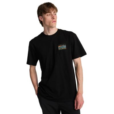 T-Shirt BILLABONG "Range", Herren, Gr. M, schwarz, Obermaterial: 100% Baumwolle., Shirts T-Shirt