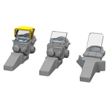 Eduard P-51D gun sights PRINT for Arma Hobby (672447)