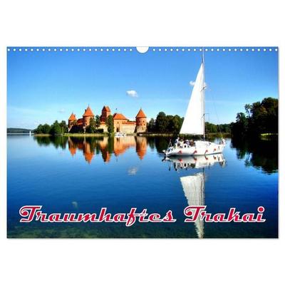 Traumhaftes Trakai (Wandkalender 2026 DIN A3 quer), CALVENDO Monatskalender