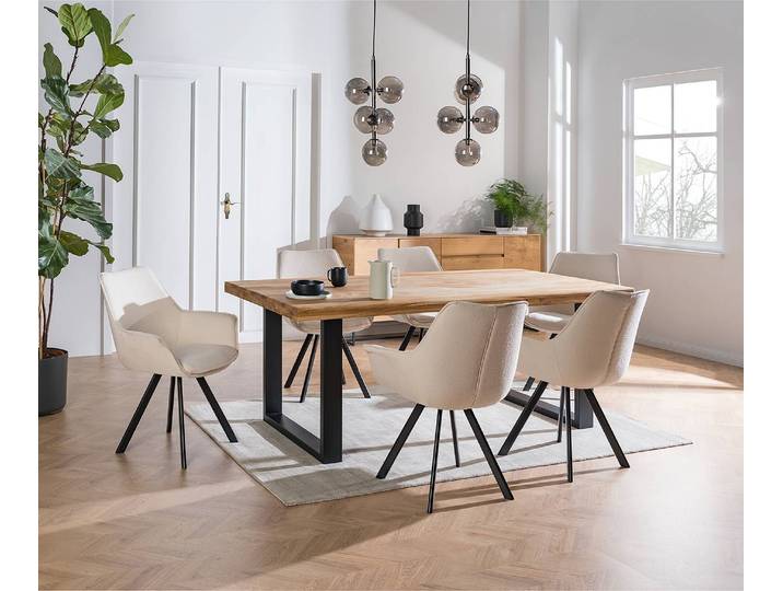 Table 160cm Marron