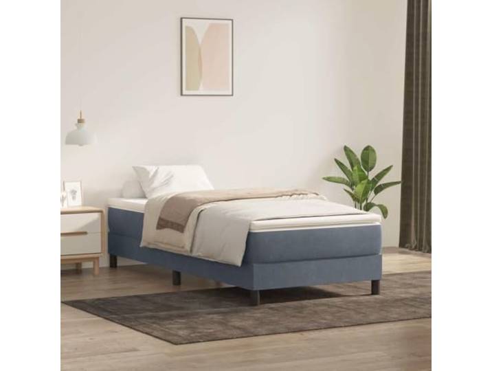 RJPLMFV Lattenrost und Matratze, Velours, 80 x 220 cm Taschenfedern, abnehmbarer Bezug, waschbar, individuelle Unterstützung, atmungsaktiver Komfort