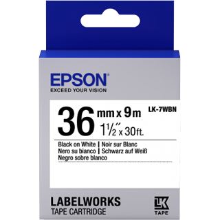Epson Tape LK7WBN STD 36/9 schwarz/weiß