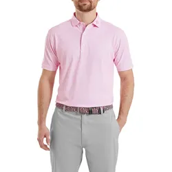 FootJoy Polo Scallop Geo Pique, pink