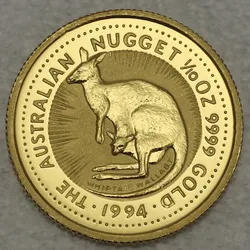 Goldmünze 1/10oz "Känguru" 1994 Australian Nugget (Australien)
