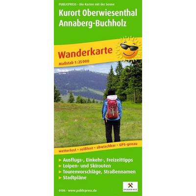 Publicpress Wanderkarte Kurort Oberwiesenthal, Annaberg-Buchholz 1:25.000, Sonstige von , KOMPASS Freytag & Berndt, 978-3-7473-0106-7