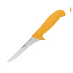 Pirge Butcher's Made in Germany Profi Ausbeinmesser Gelb 12 cm - Metzgermesser - Fleischermesser - Stechmesser