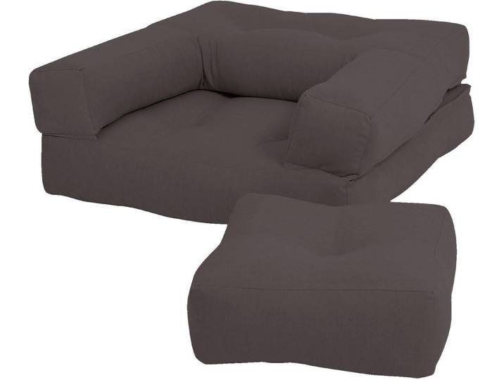 Karup Design Sessel Mini Cube - ausklappbarer & multifunktioneller Kinder- und Futonsessel (Liegefläche 60x135 cm)