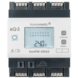 Homematic IP Wired Smart Home 16-fach-Eingangsmodul HmIPW-DRI16, VDE zertifiziert