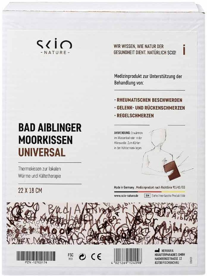 Moorkissen Bad Aiblinger Universal 18x22 cm