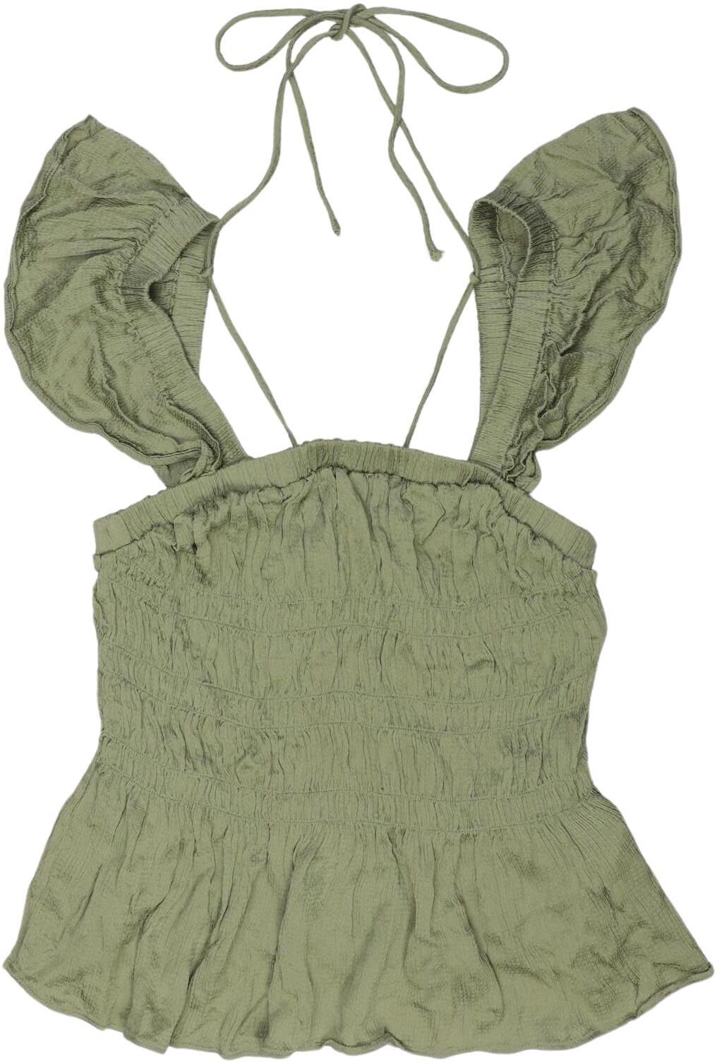TED Baker Damen Top, Grün, Gr. EU 38 (Ted Baker 2), Viskose - Second Hand