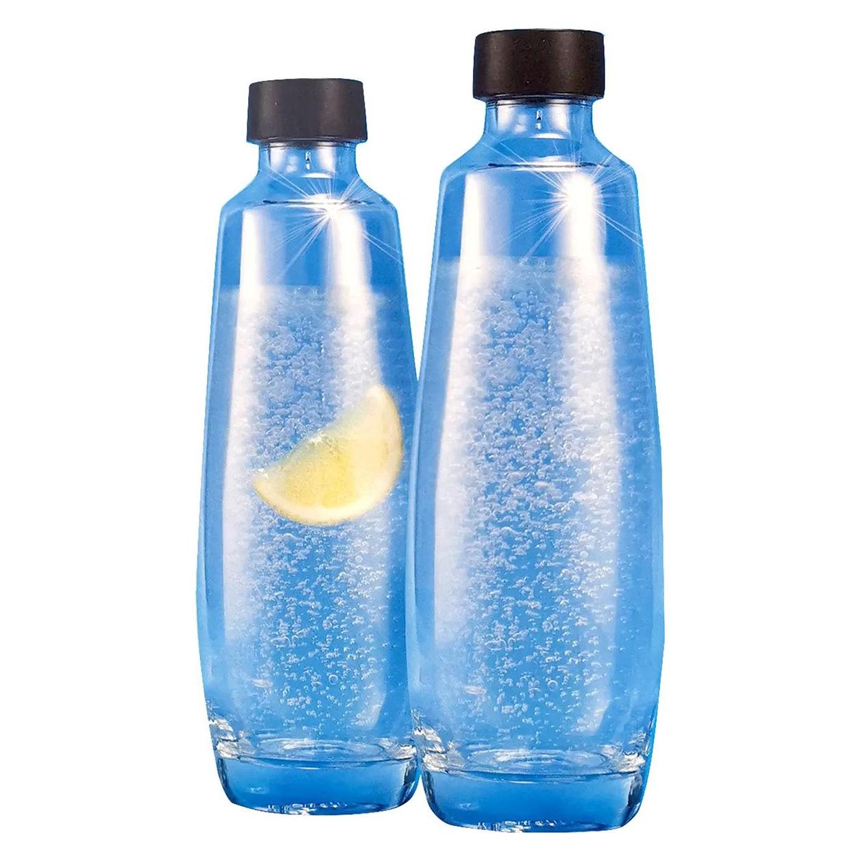 SodaStream 2 x 1l Glaskaraffe für DUO (1047202410)