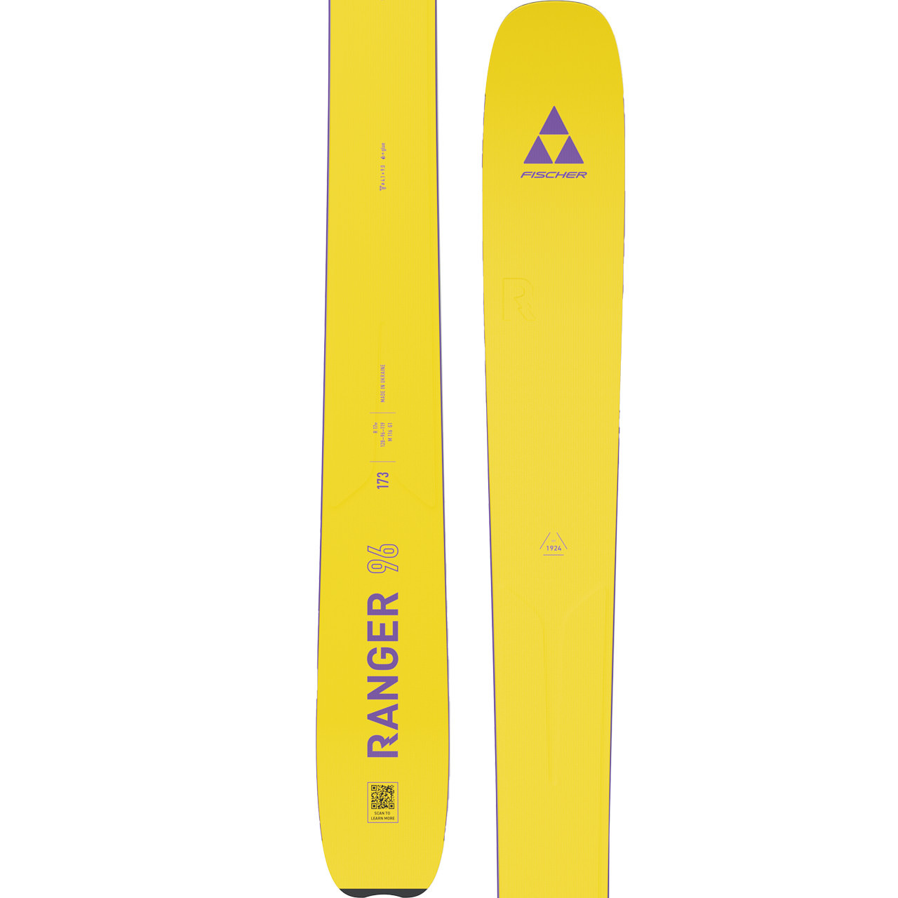 Fischer Ranger 96 yellow - 173 cm