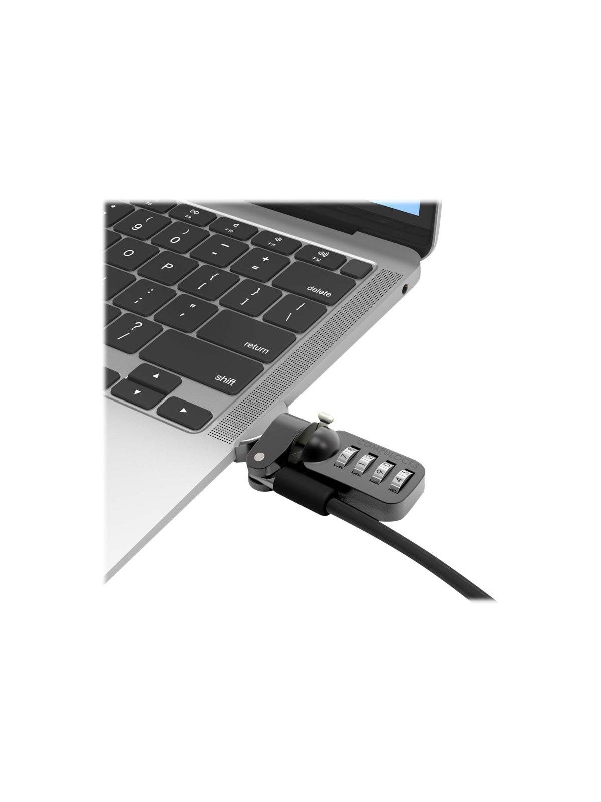 Compulocks MacBook Air 13-inch Cable Lock Adapter With Combination Cable Lock