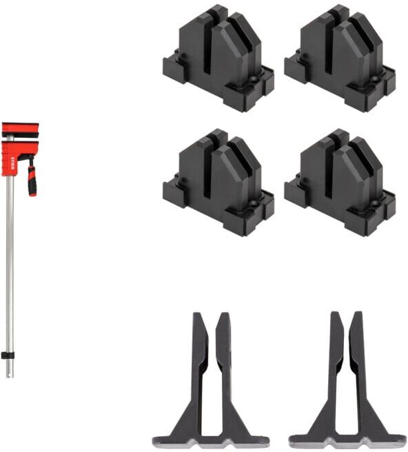 Set STIER Korpuszwinge 800 mm Spannweite 6000 N + Rahmenpressen-Set für...