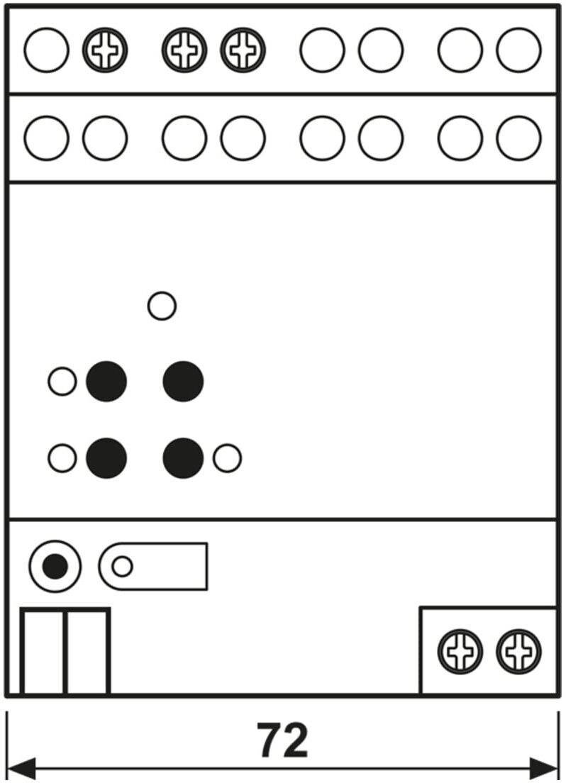 Jung KNX Universal-Dimmaktor Drehzahlsteller 1fach 3901 REGHE (3901REGHE)