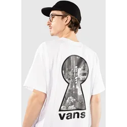 Vans Keyhole Classic T-Shirt white Gr. L