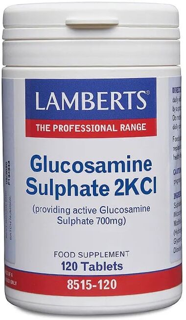 Lamberts SULFATO DE GLUCOSAMINA 2KCL 700MG 120 Tabs
