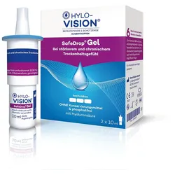HYLO-VISION SafeDrop Gel Augentropfen 2X10 ml