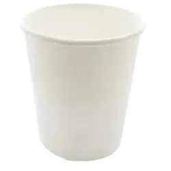 Ekoe Weiße kompostierbare Cappuccinogläser 180 ml 50 Stk