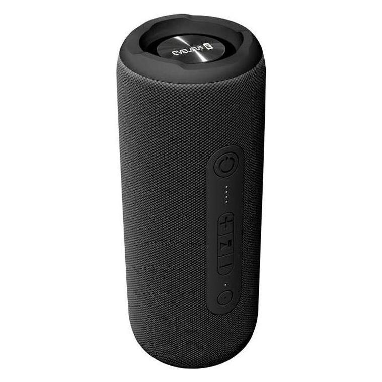 Evelatus - Bluetooth Speaker M size EBS02 Black (18 h) (EBS02)