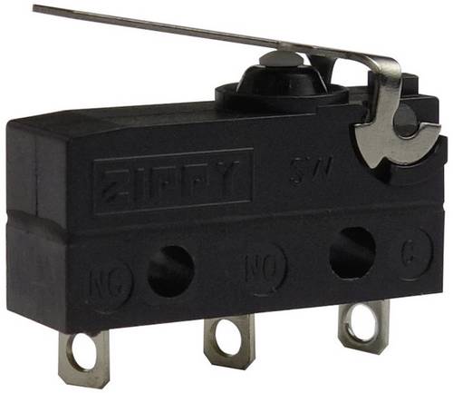 Zippy SW-05S-01A0-Z Mikroschalter SW-05S-01A0-Z 250 V/AC 6A IP67 tastend 1St.