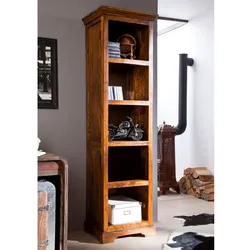 Regal Akazie 54x44x195 honig lackiert OXFORD #0441